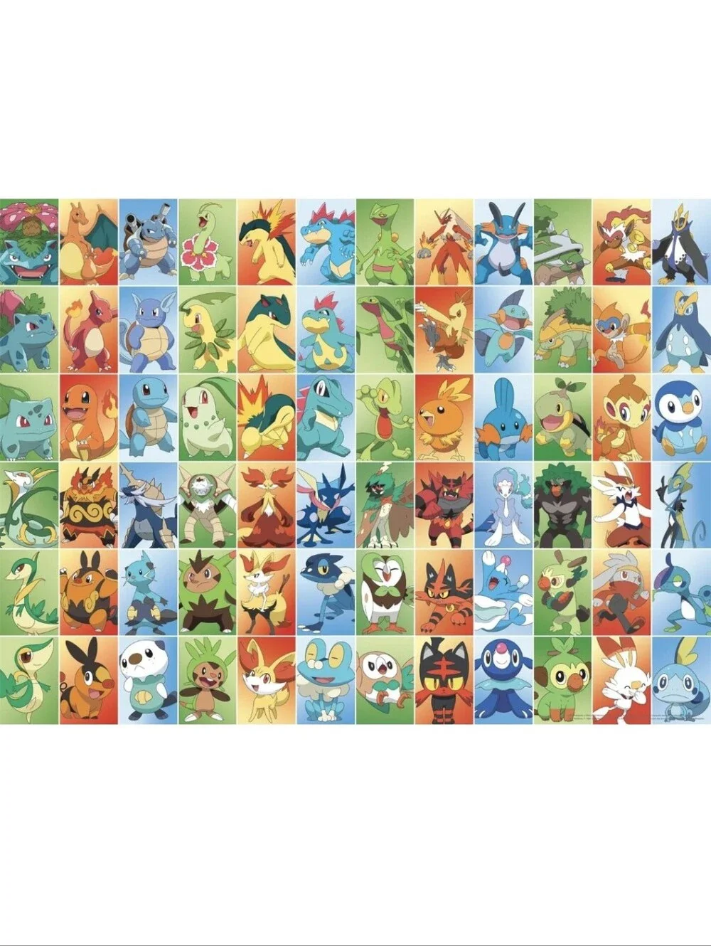NIB 1000 Piece Pokemon Puzzle - Buffalo